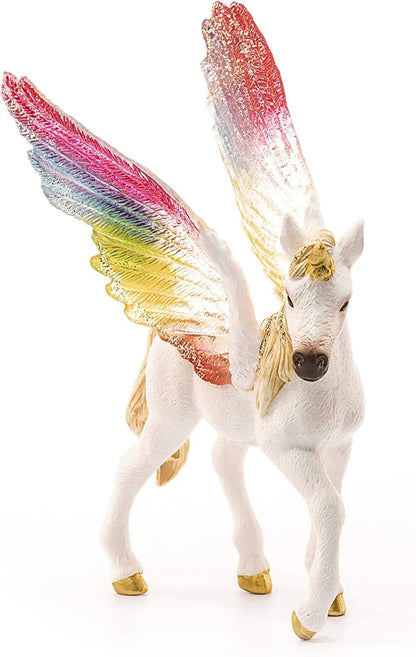 Schleich Bayala 70577 Manz Unicorn Curcubeu cu aripi, 5+ ani