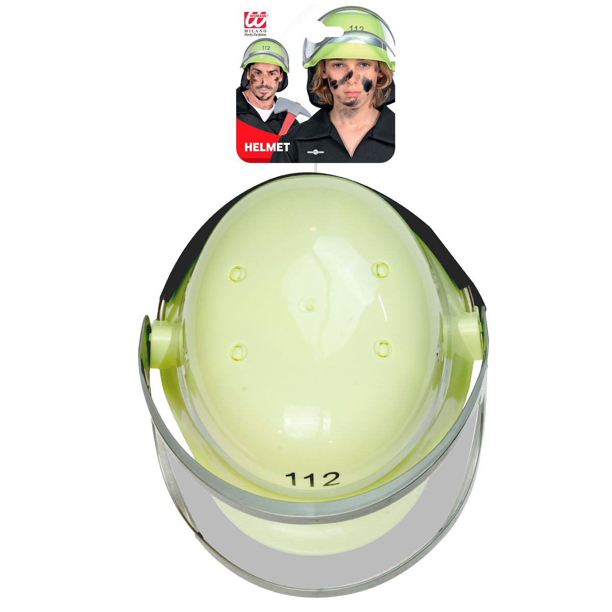 W WIDMANN MILANO Party Fashion Cască de pompier pentru copii unisex multicolor
