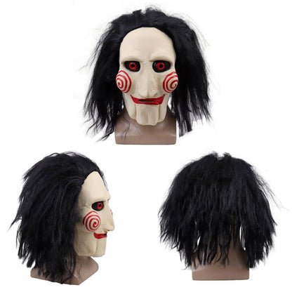 Saw Mask Halloween Masca de Halloween din latex natural 100% pentru bărbați și copii
