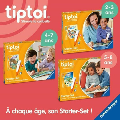 Ravensburger tiptoi Starter Set Set de învățare electronic fără ecran 4+ ani (limba franceză)