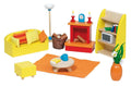 Goki 51904 Set mobilier păpuși sufragerie, 34 piese