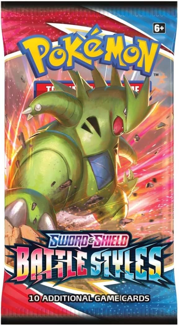 Pokémon Schwert und Schild Set de cărți de colecție Battle Styles Booster