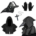 Kungfu Mall Set Mască Doctor Ciuma 4-in-1, Halloween