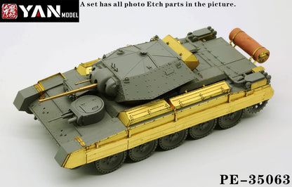 Yen Model PE-35063 Set de upgrade pentru tanc britanic de croazieră Crusader Mk.II 1/35 pentru Border Model BT015 piese model din plastic