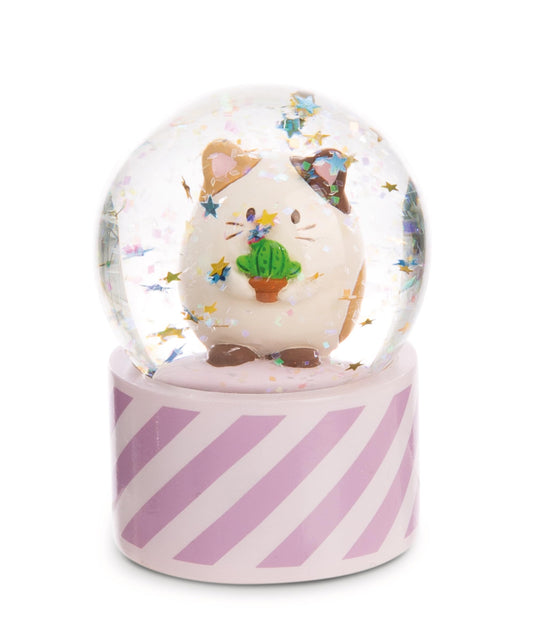 NICI 61824 Glob zăpadă Angy 6,5 cm, lila