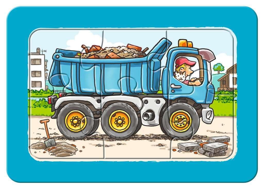 Ravensburger 06573 Set de puzzle pentru copii 3x6 piese de la 2,5 ani