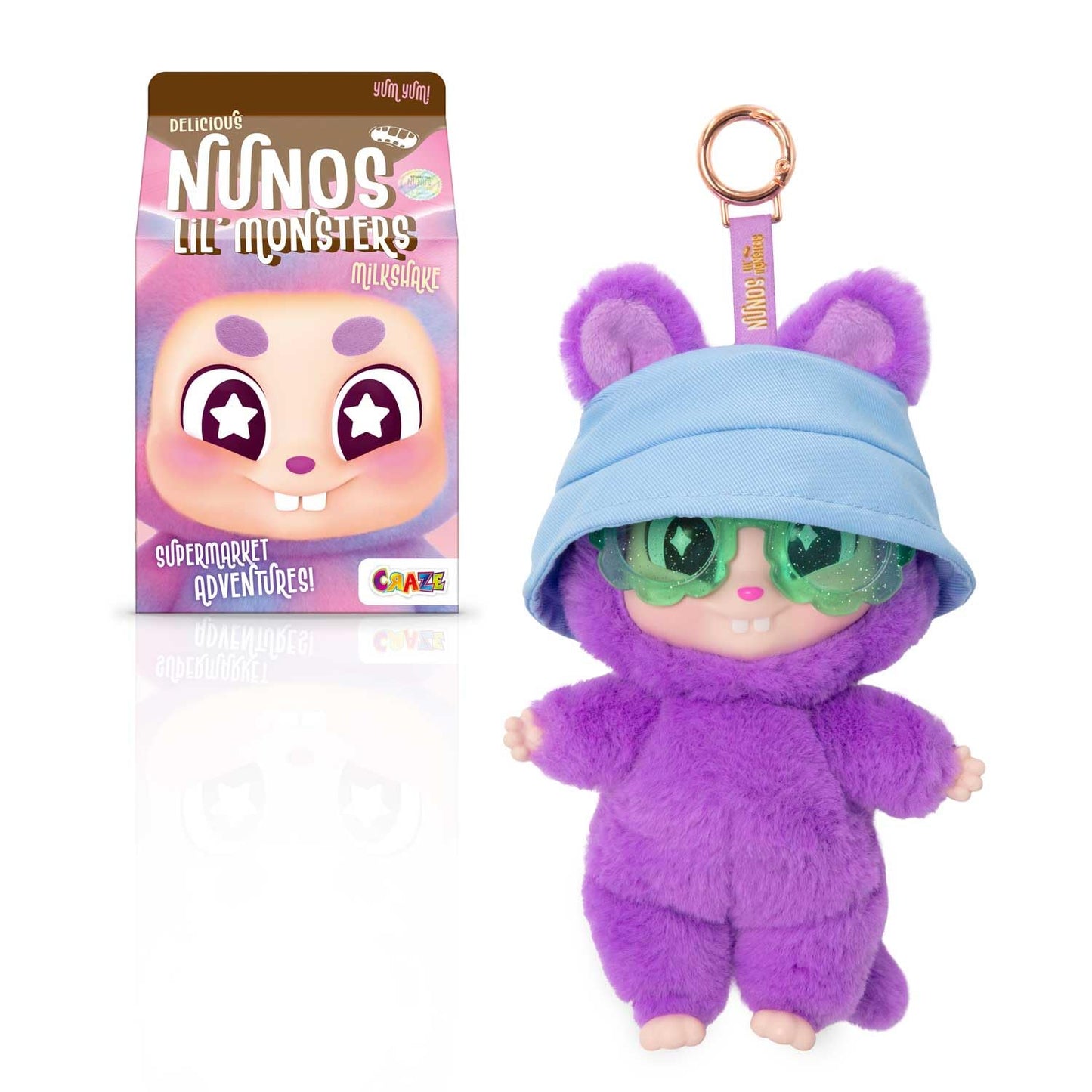 Craze Nunos Lil' Monsters Păpușă Surpriză Pluș