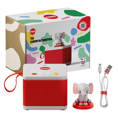 Faba - Storyteller cutie audio cu personaj sonor Ele the Elephant