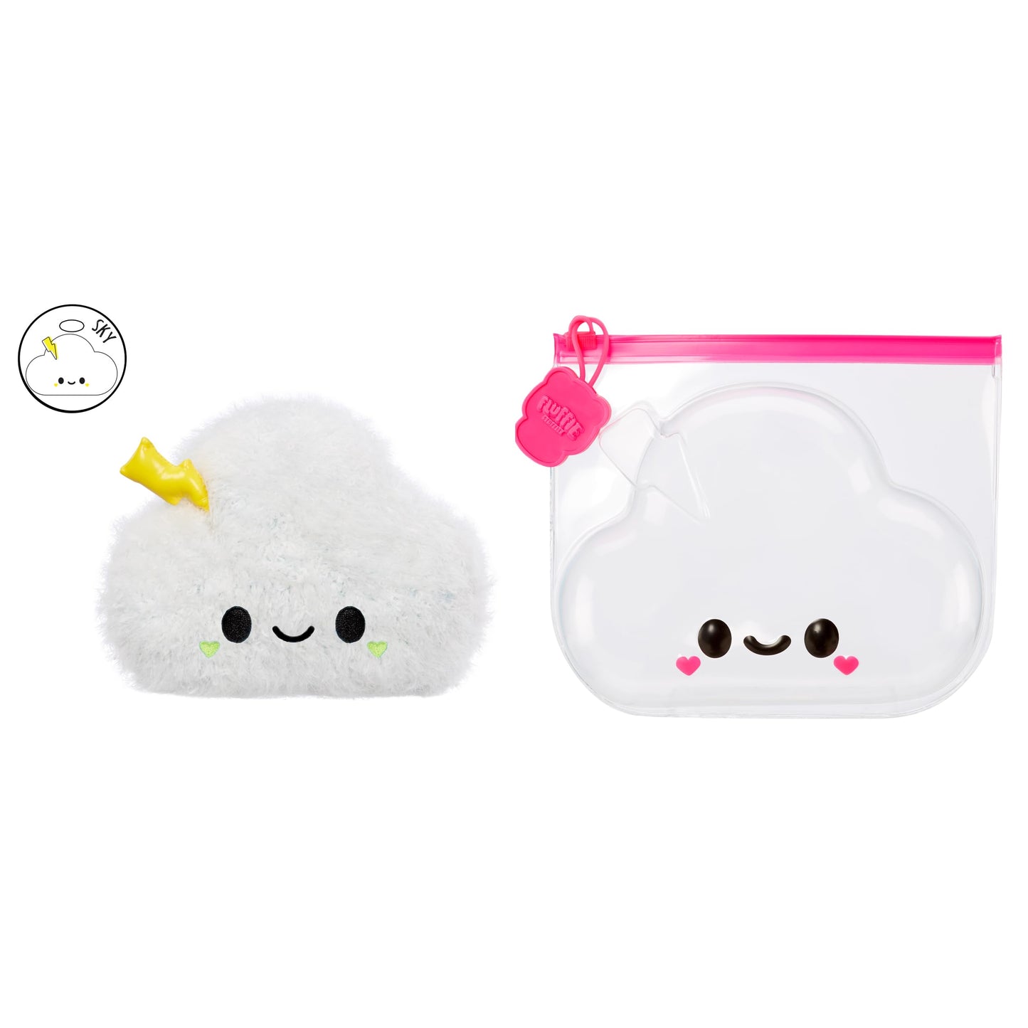 Fluffie Stuffiez - Noruleț Mic, Surpriză la Deschiderea Cutiei cu ASMR, Jucărie Fidget DIY, Piele Flexibilă, Blană Ultrasoft, pentru Copii și Fete de la 4 Ani.