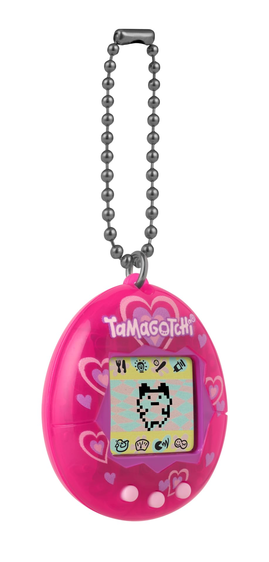 Bandai - Tamagotchi Original - Multă Dragoste - Animal virtual electronic cu ecran color, jocuri - Animal de companie interactiv - Jucărie pentru copii de la 8 ani - 42975