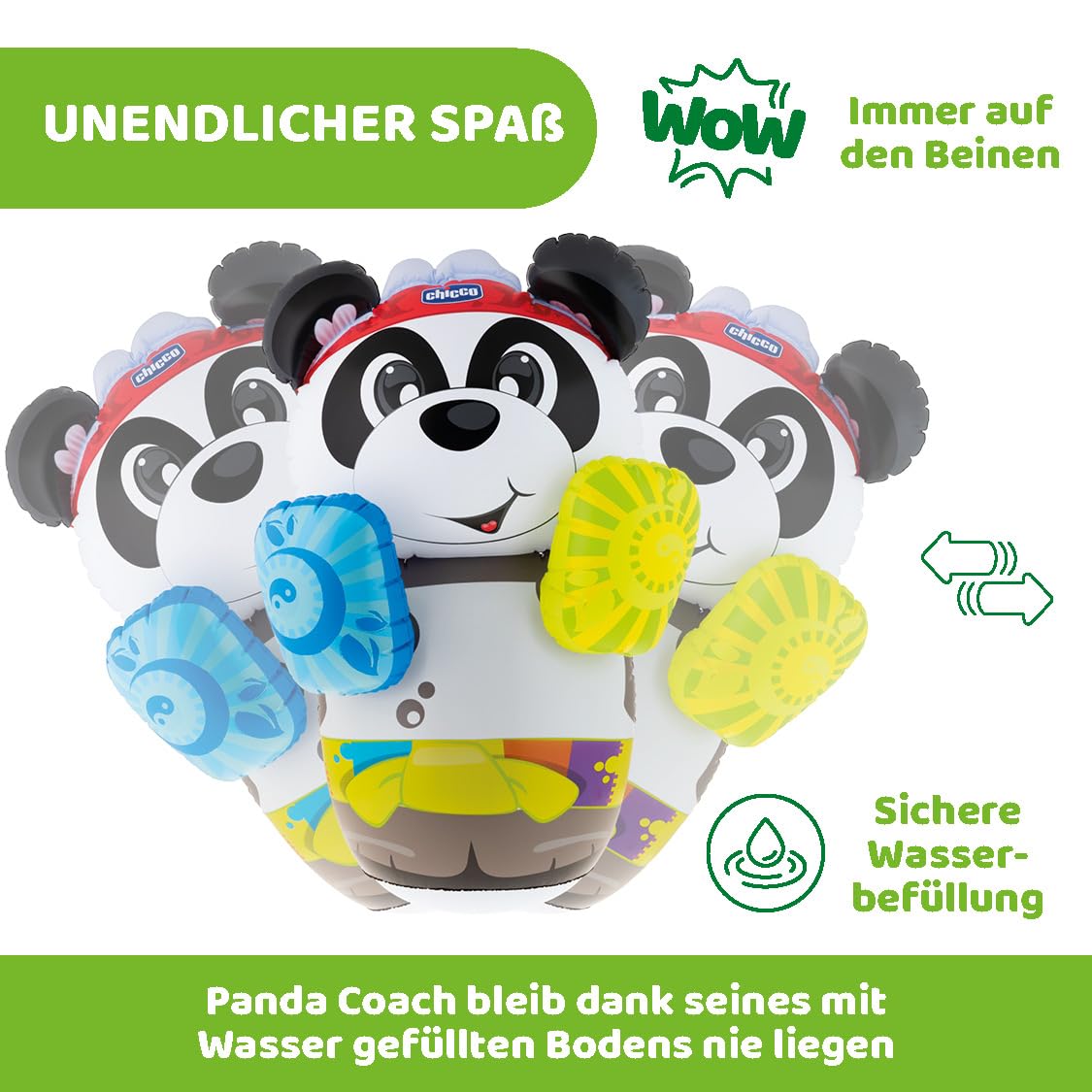 Chicco BOXCOACH PANDA 2-5 ani