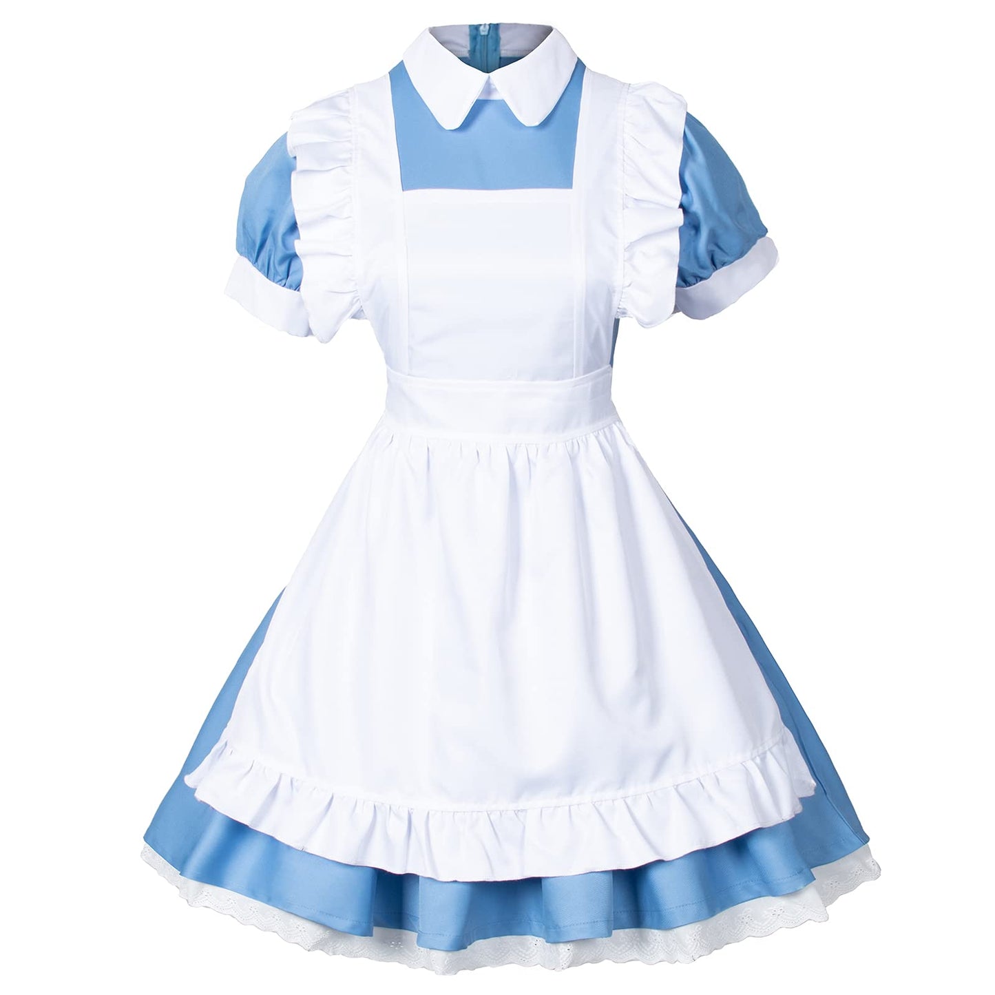 Wannsee Costum menajeră Lolita anime, 6 piese, albastru