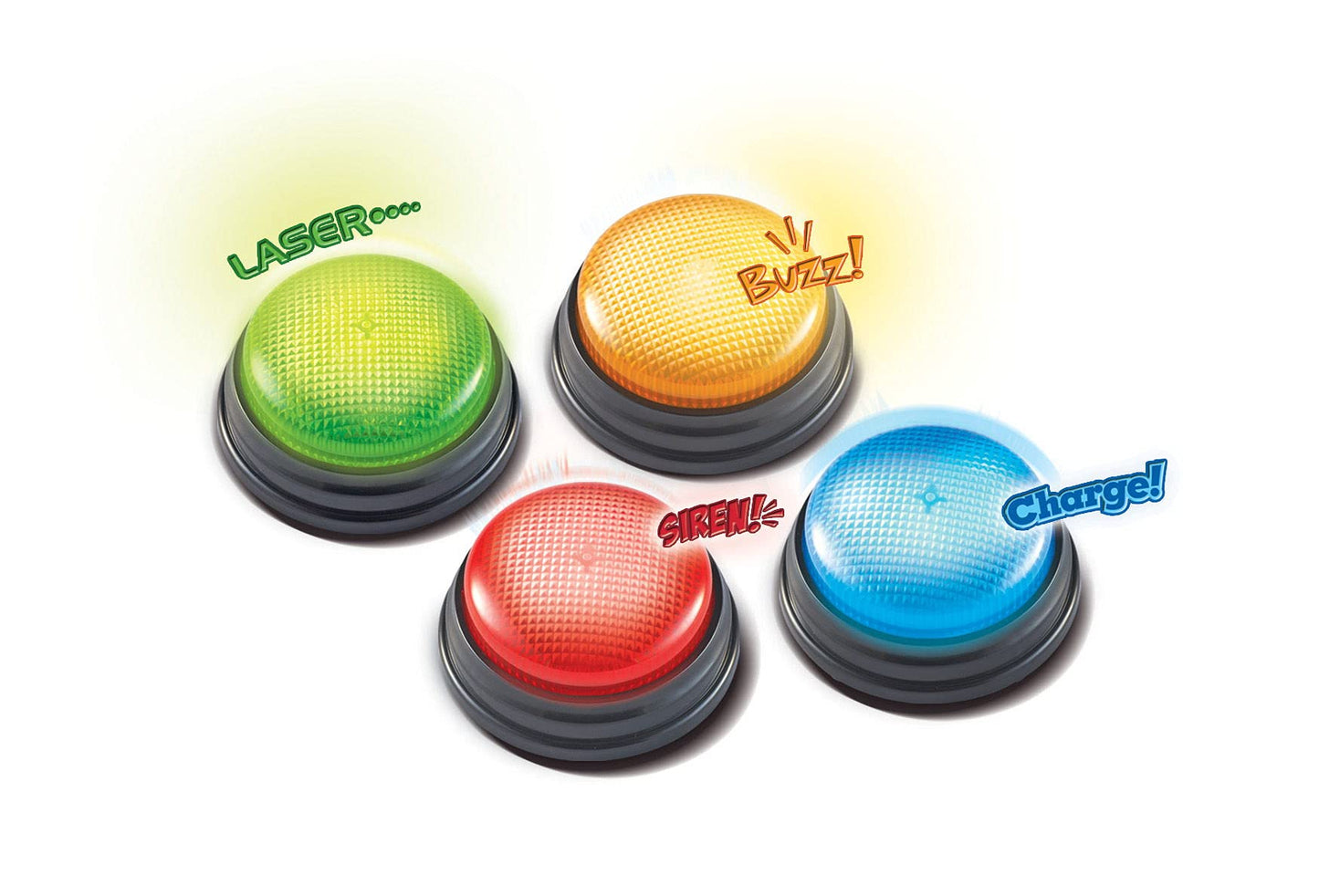 Learning Resources Set 4 Buzzere cu Sunet, 3+ ani