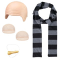 BOUFEIDA Set 4 piese Costum Gru Cosplay