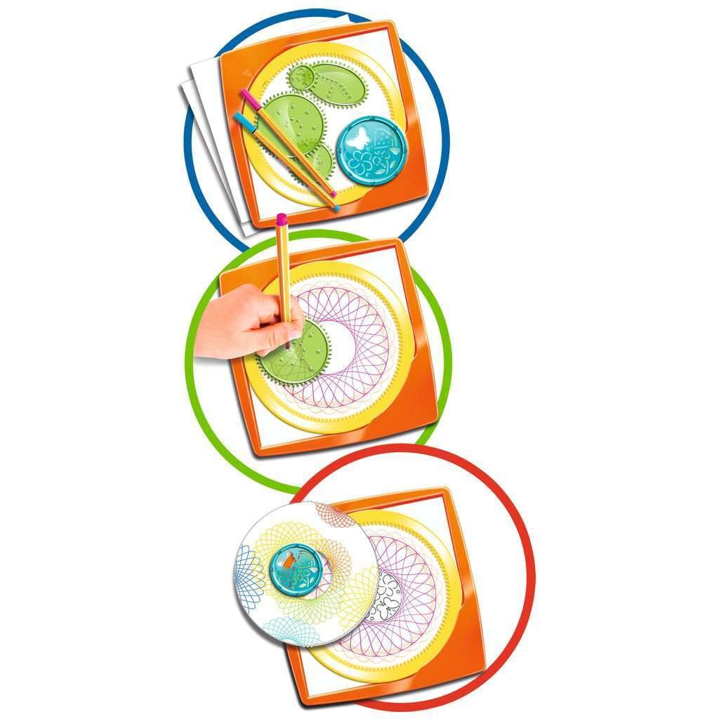 Ravensburger Spiral-Designer Set Creativ Desen, 6+ ani