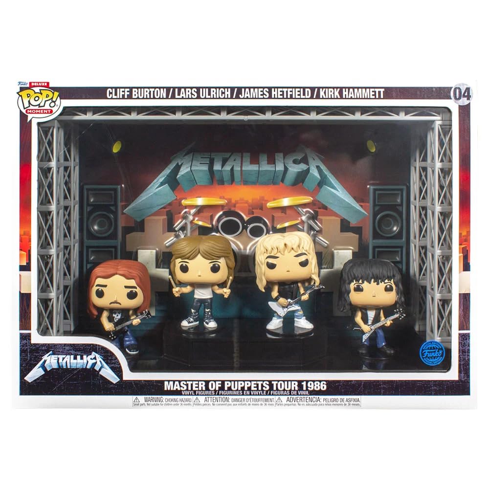Funko POP! Moment Deluxe Metallica Master Tour 1986