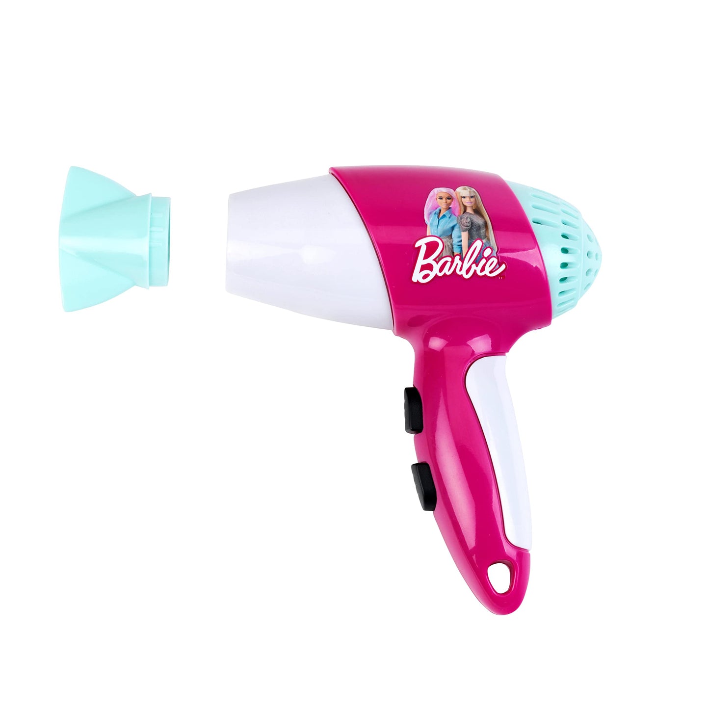 Set de coafură Barbie Theo Klein 5790 cu accesorii, inclusiv uscător de păr pentru copii, pentru vârsta de 3 ani+.