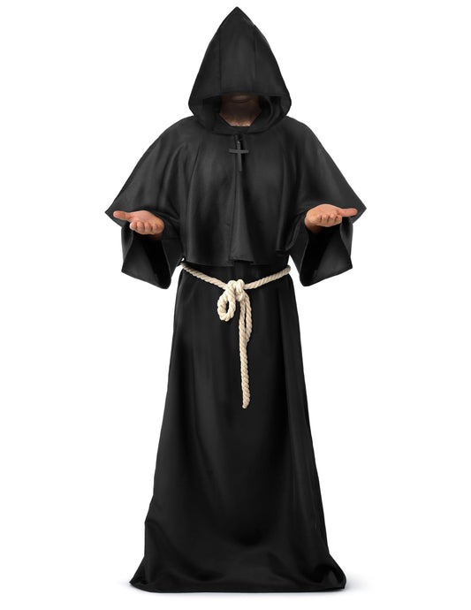 Spooktacular Creations Roba medievala cu gluga, adult