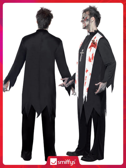 Smiffys Costum Zombie preot Halloween