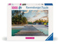 Ravensburger 12000159 Puzzle 1000 piese foto de înaltă calitate Insula Caraibelor pentru pasionați de puzzle de la 14 ani