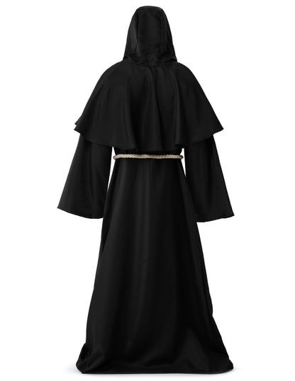 Spooktacular Creations Roba medievala cu gluga, adult