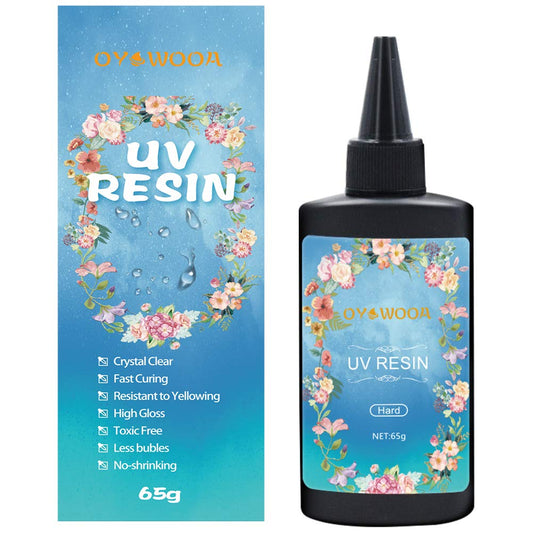 IHRDNNR Rasina UV transparenta 65g pentru bijuterii