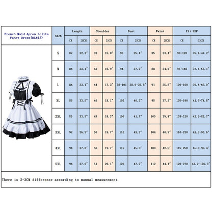 Wannsee Costum Lolita Maid anime, 8 piese, roz