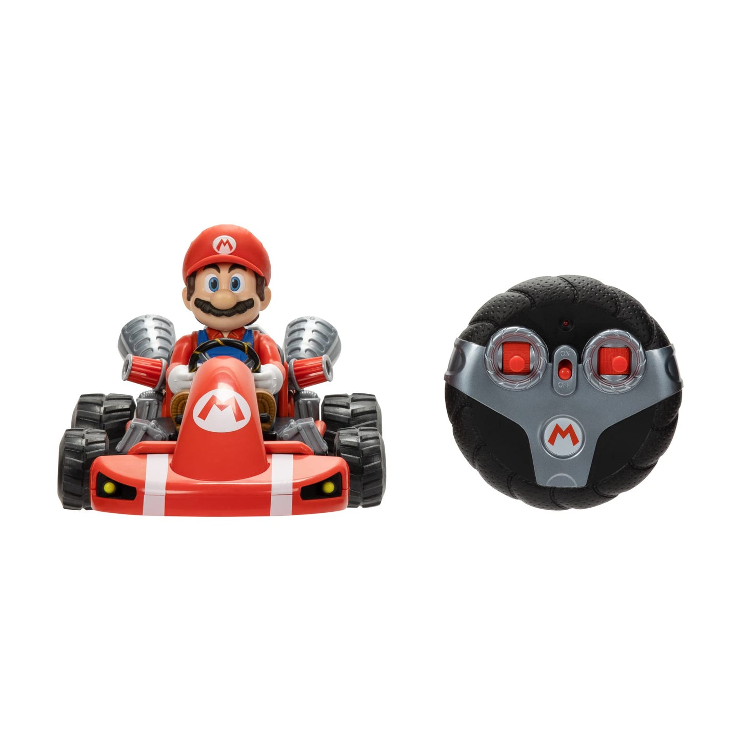 JAKKS Super Mario Mașinuță cu telecomandă Rumble