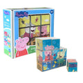 Cefa Toys Puzzle Peppa Pig, 9 cuburi, 3+ ani