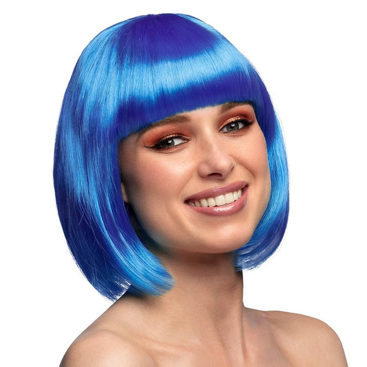 Boland - Perucă Cabaret, medie, Bob cu breton, păr sintetic, coafură, petrecere tematică, carnaval, petrecere cu temă, costum