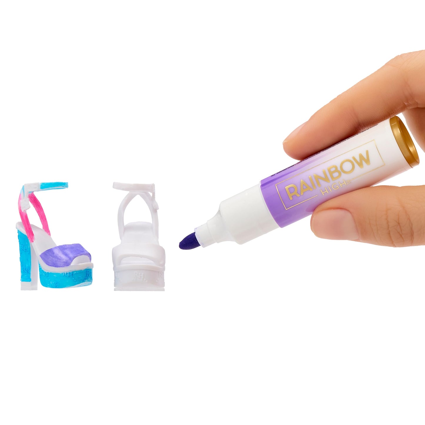 Rainbow High Păpușă DIY Airbrush & Create, 4-12 ani