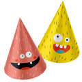 Folat Coifuri petrecere Monster Bash hârtie, 6 buc.