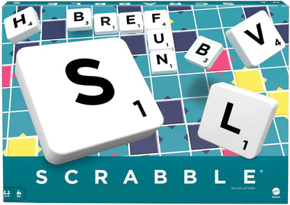 Mattel Games Scrabble Original, 10+ ani (versiune italiană)