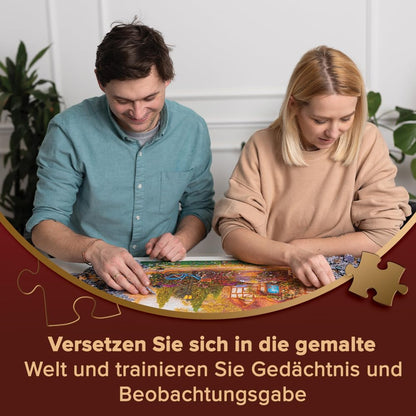 Trefl Premium Plus Quality Puzzle 1000 piese cu tematică Tea Time pentru adulți și copii de la 12 ani