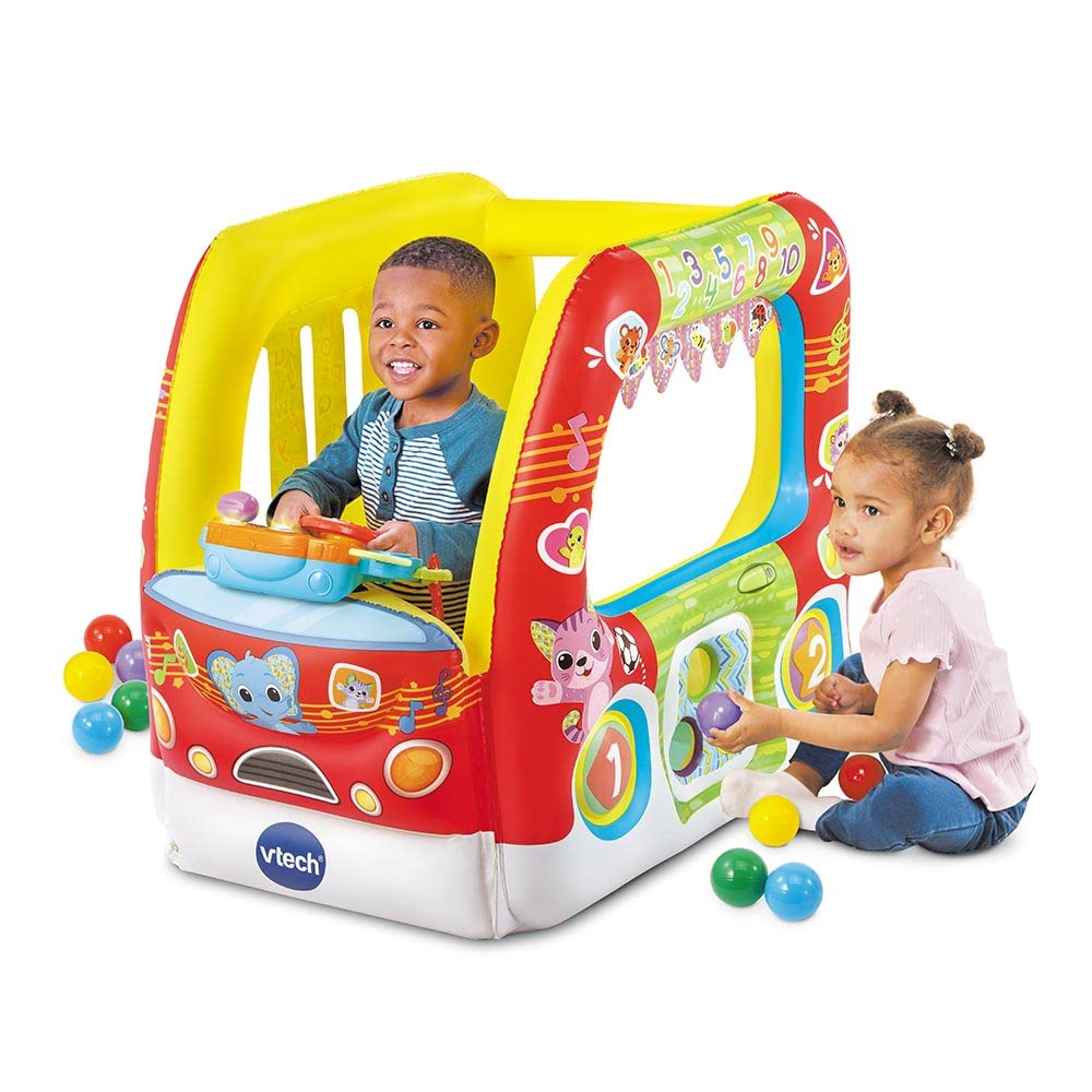 Jucarie interactiva, Vtech, Masina gonflabila cu panou de control