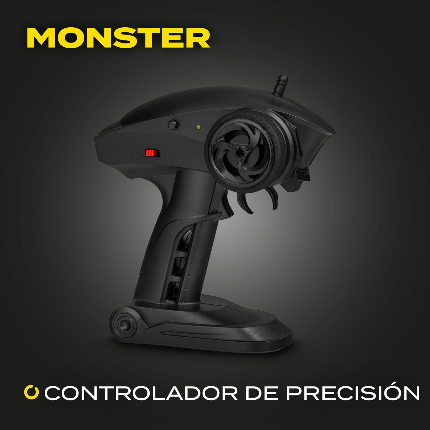Overmax X-Monster 3.0 Mașină RC 4x4, 45 km/h, Mărime Mare 1:18, 2 Baterii 850 mAh, 100m Rază de Acțiune, Suspensie Independentă, Certificat TUV (X-Monster)