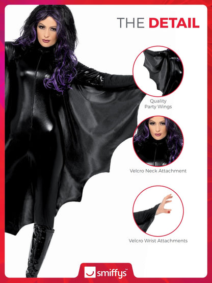 Smiffys Pelerin vampir unisex adulți, Halloween