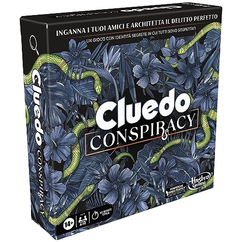 Hasbro Cluedo Conspiracy Joc societate strategie, 14+ ani