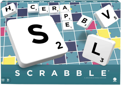 Mattel Games Scrabble Original, 10+ ani (versiune italiană)