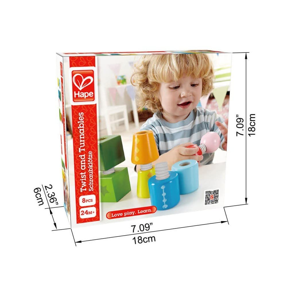 Hape E0416 Blocuri de construcție, lemn, 24+ luni