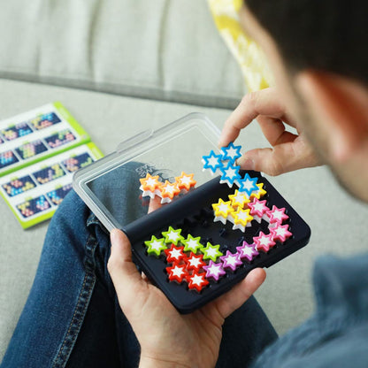 SmartGames IQ Stars Puzzle logic, 120 provocari, 8+ ani