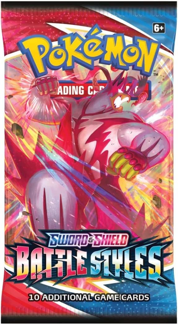 Pokémon Schwert und Schild Set de cărți de colecție Battle Styles Booster