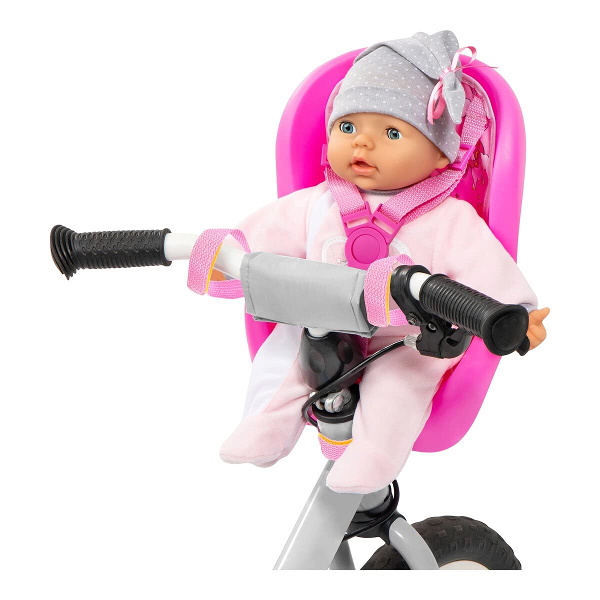 Bayer Design Scaun bicicletă păpuși 67300AA, roz