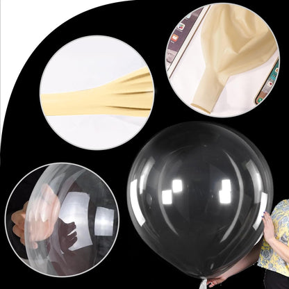 Epokus Baloane transparente XXL, 10 buc, 36 inch