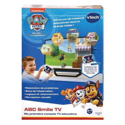 Consola Paw Patrol Jucarie educationala Vtech® ABC Smile TV - PAW Patrol