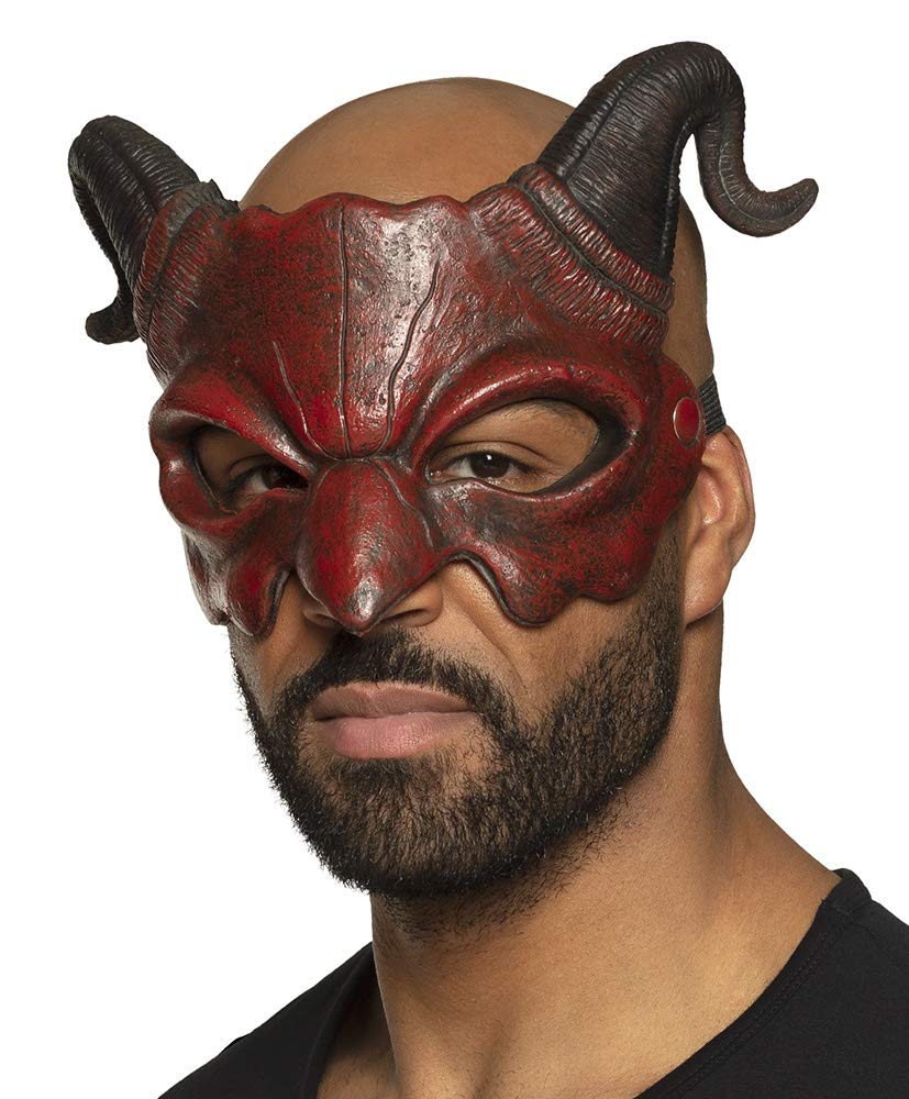 Boland 72254 Mască demon din spumă, adulți