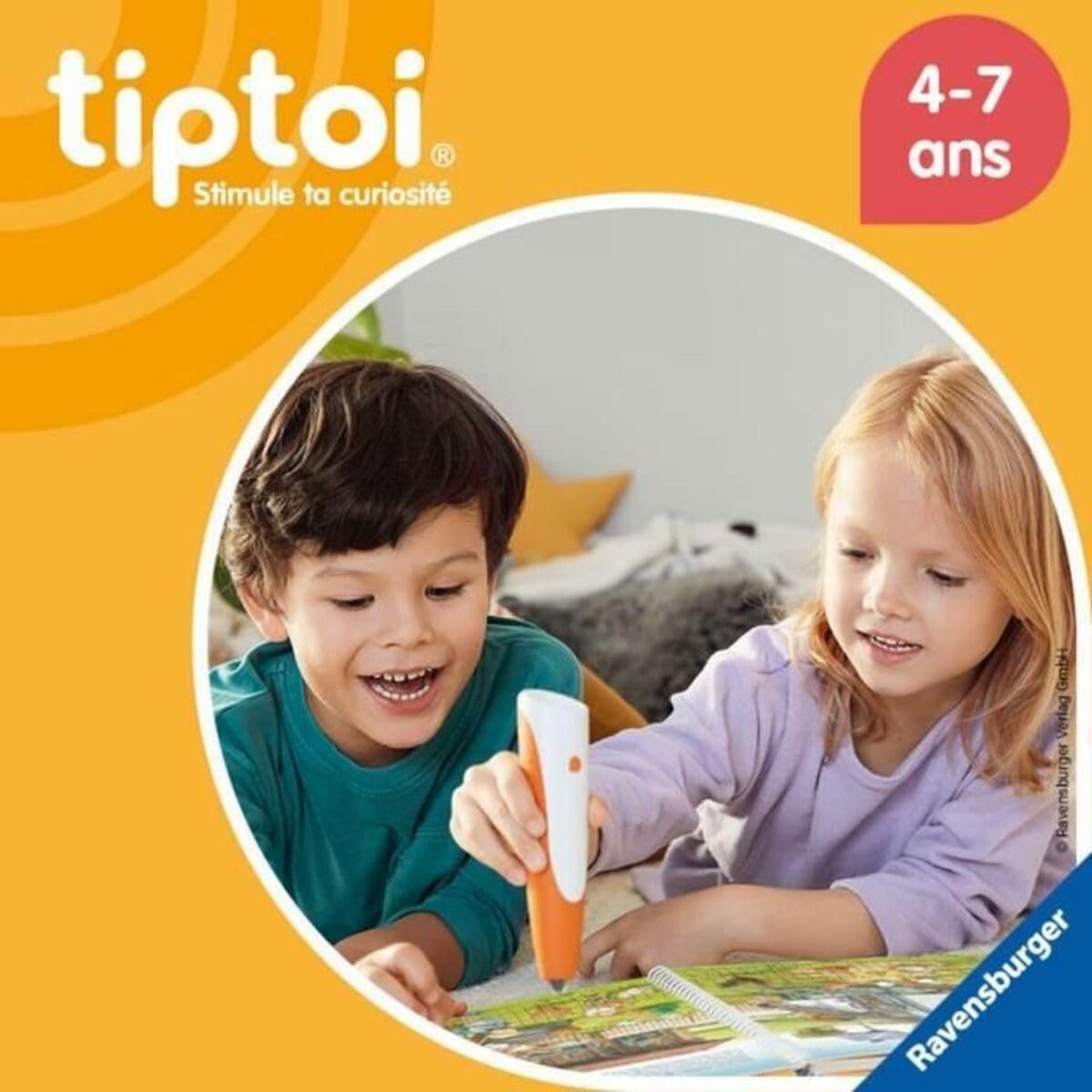 Ravensburger tiptoi Starter Set Set de învățare electronic fără ecran 4+ ani (limba franceză)