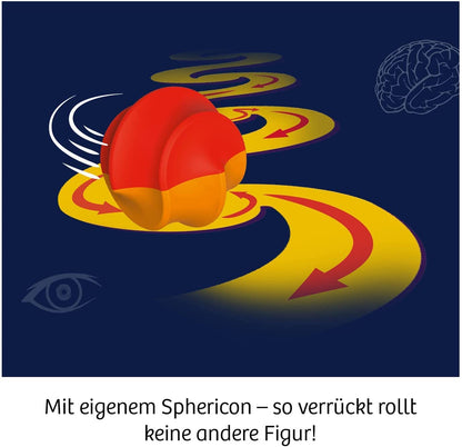 KOSMOS 654252 Distracție Științifică - Experimente Uimitoare cu Iluzii Optice, inclusiv cu Ochelari 3D, Sphericon, Spațiu Inclinat, Set de Experimente pentru Copii 8-12 Ani