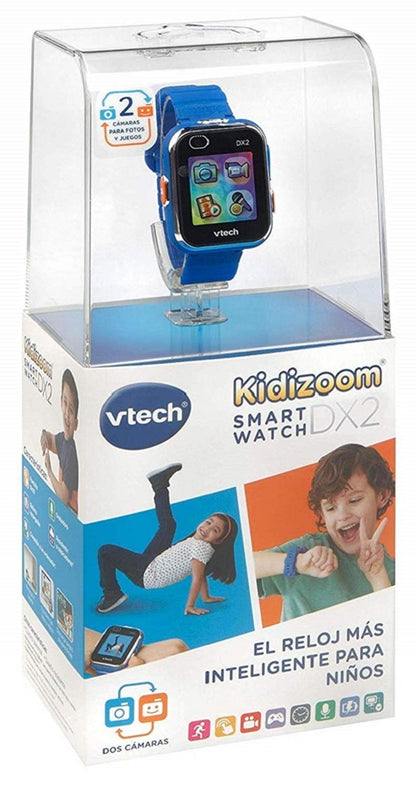 VTech Kidizoom DX2 Ceas inteligent, albastru (versiune spaniolă)