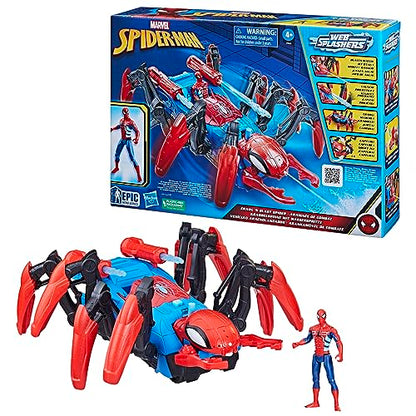 Hasbro Spider-Man Vehicul Crawl & Blast cu Figurina